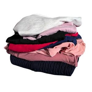 Women’s Size Large Eight Shirt Bundle Lot